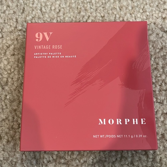 MORPHE 9V Vintage Rose Artistry Palette NWT - Neutral Hues   Never used - Picture 1 of 4